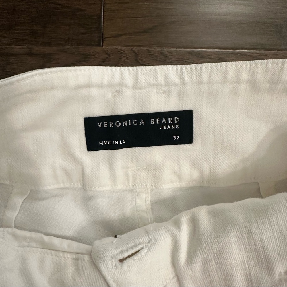 Veronica Beard women’s white denim